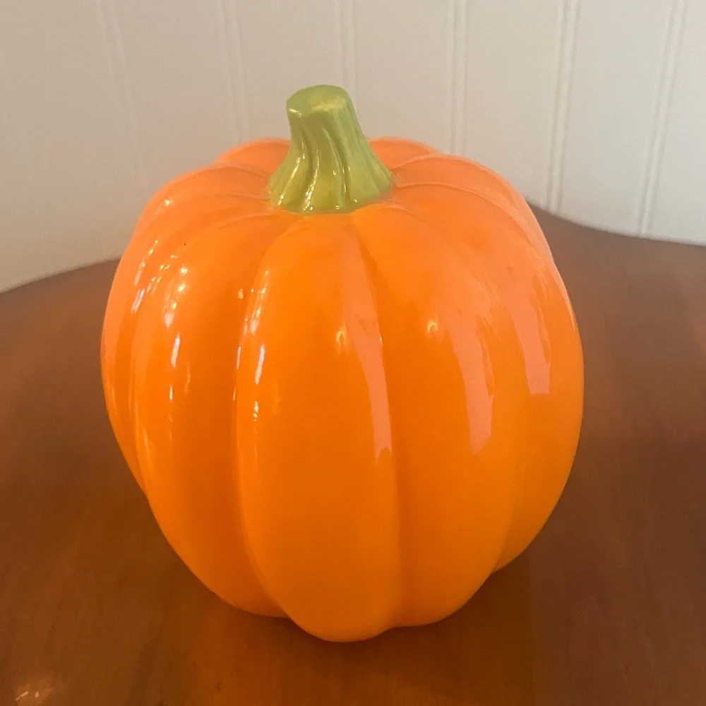 Target Friendly Jack O'Lantern Halloween Ceramic‎ Open Mouth Candy Dish